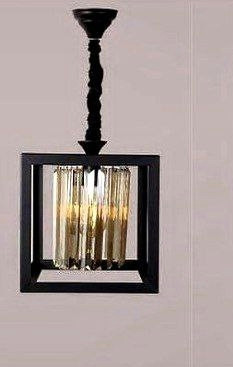 لوستر آویز مدل کاردی تک شعله