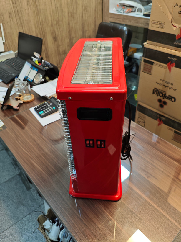 بخاری برقی ۵ شعله ایران زمین مدل IZ-1701