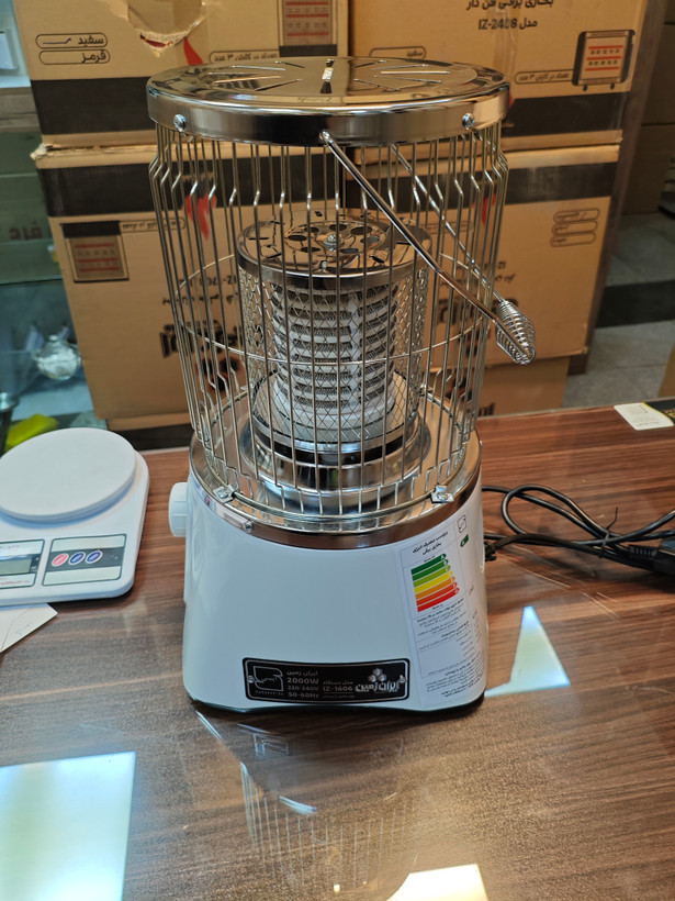 بخاری برقی زنبوری ایران زمین مدل IZ-1606