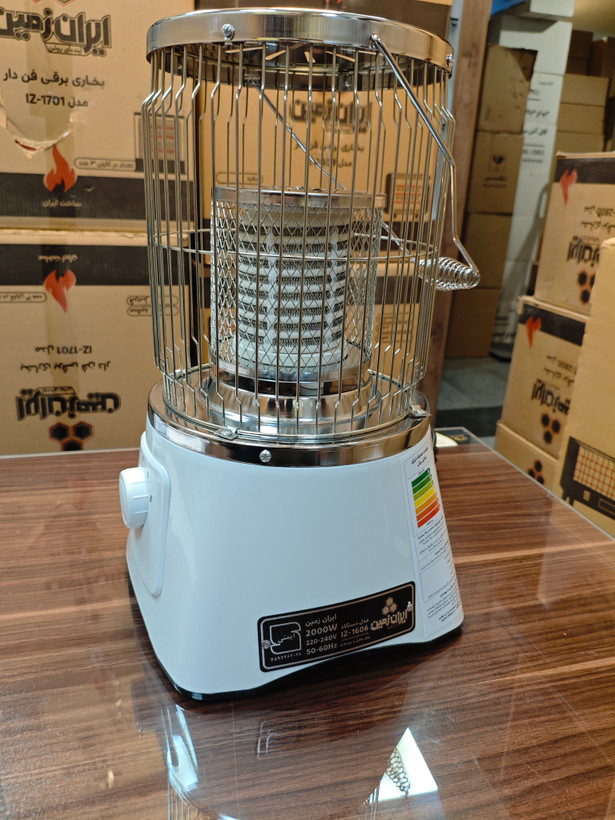 بخاری برقی زنبوری ایران زمین مدل IZ-1606