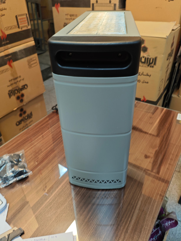 بخاری برقی فن دار ۵ شعله ایران زمین مدل IZ-2803